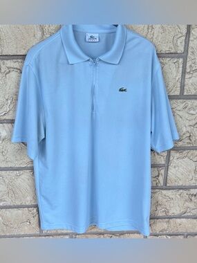 Lacoste Men's Sky Blue Polo Shirt Size 6